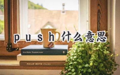 push什么意思